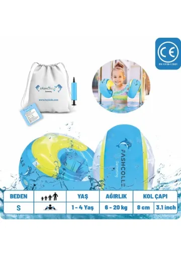 Fashcolle Small Beden Şişme Deniz Kolluğu 1-4 Yaş resmi