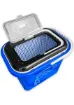 El-Biz Fishack Süzgeçli Balıkçı Kovası 15 lt Mavi Kod 179 resmi