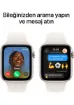 Apple Watch SE GPS, 40 mm Yıldız Işığı Alüminyum Kasa ve Yıldız Işığı Spor Kordon resmi