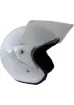 Kask Yarım Motosiklet Kaskı Yüksek Kalite - Beyaz resmi