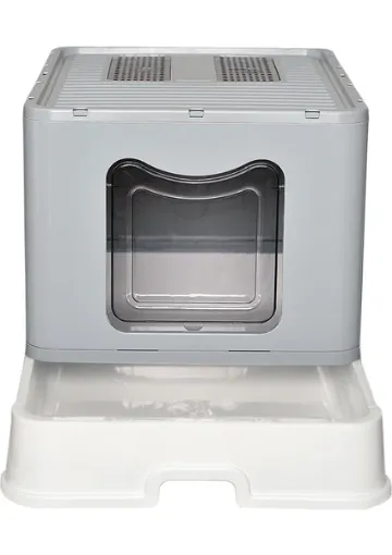 Yıldızhane Xxl Çift Filtreli Katlanabilir Kedi Tuvaleti resmi