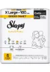 Sleepy Extra Günlük Aktivite Gross Paket Bebek Bezi 6 Numara Xlarge 100 Adet resmi