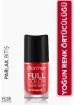Flormar Full Color Ultra Yüksek Pigmentli & Parlak Bitişli Oje (FC08 Optimistic Red) 8682536065382 resmi