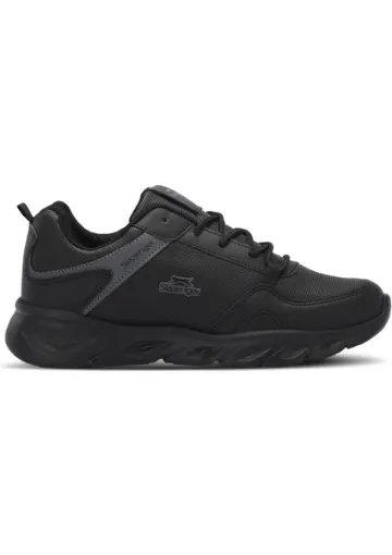 Slazenger ECHO Erkek Sneaker Koşu & Yürüyüş Ayakkabısı Siyah / Siyah resmi