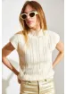 Shade Kadın Ajurlu Triko Bluz resmi