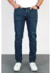 Hlt Jeans Erkek Okyanus Mavisi Regular Fit Boru Paça Esnek Likralı Denim Jeans Kot Pantolon HLTHE001976 resmi