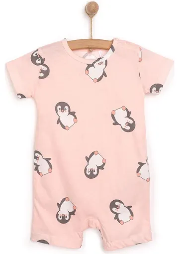 HelloBaby Yenidoğan Kız Kısa Tulum Kız Bebek resmi