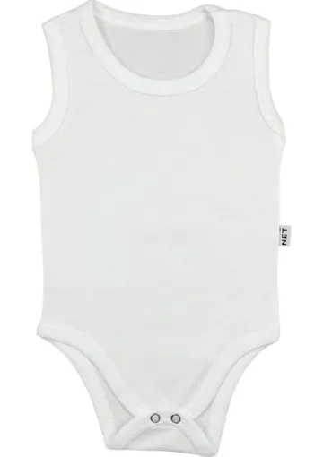 GezegenX 5'li %100 Pamuk Bisiklet Yaka Çıtçıtlı Body Zıbın Atlet Yenidoğan Hastane Çıkışı Kız Erkek Bebek resmi