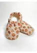 Pufien Yazlık Terleme Yapmayan Hayvan Desenli Pamuk Astarlı Bebek Patik - Esnek ve Kaydırmaz Tabanlı resmi
