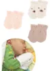 Bross Bebek 3lü Pamuklu Ayıcıklı Eldiven ONL-02622 resmi